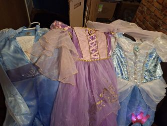 Girls Princess Dress-Up Costume Set of 3
