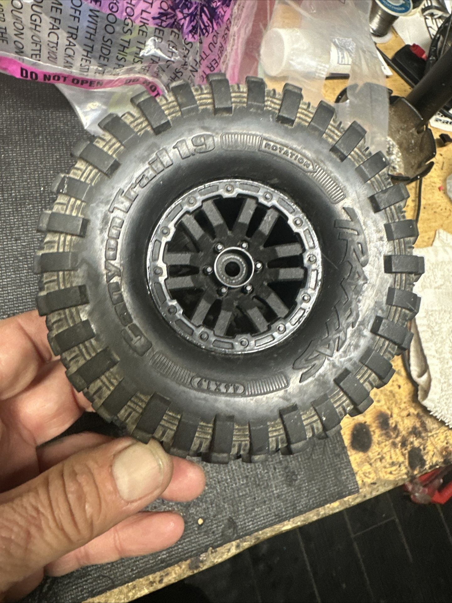 4x Traxxas Canyon Trail 1.9" Crawler