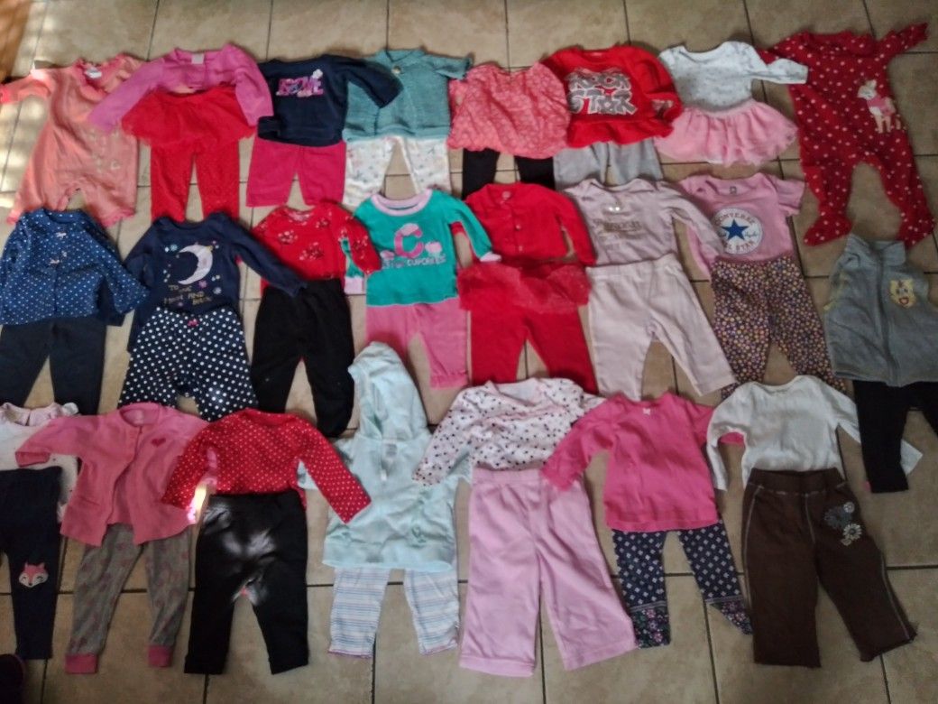 Infant Girl's Sizes 6 Months to 12 Months