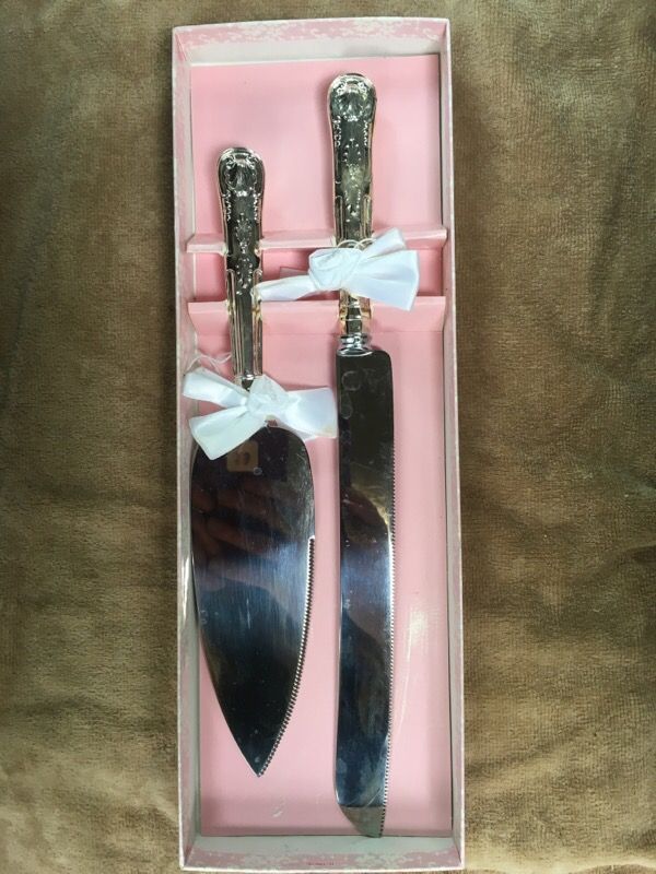 Wedding Cakeknife & Server Set