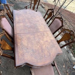 Dinning Table With 8 Chairs