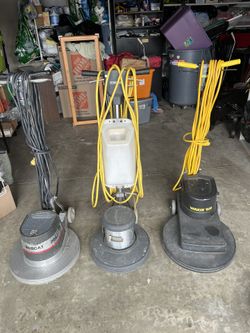 Commercial Floor Cleaning Equipment Bundle – 4 Machines + Accessories