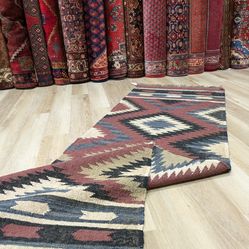 Kilim Rug 2'7x8'3