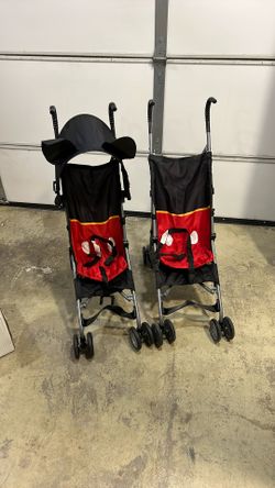 Two Mickey Strollers