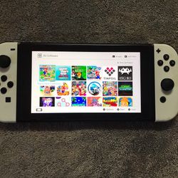 Nintendo Switch V2 Mod With 7500 Games And 512GB