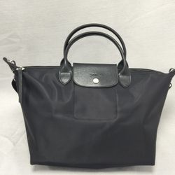 Longchamp Le Pliage Neo Tote Bag size  Large Black
