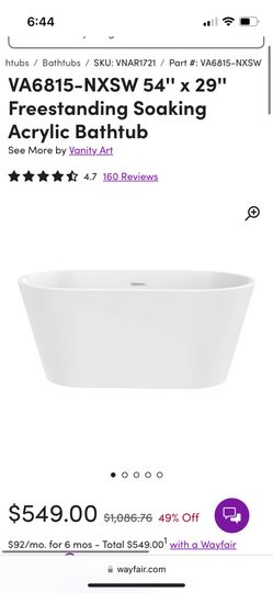 Freestanding Bathtub