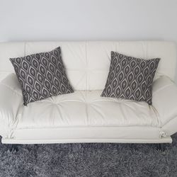 White SOFA BED / Sofa Cama Blanco 73”. New In Box! 🔥
