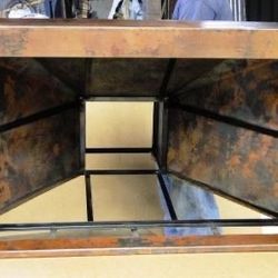 Custom 36” Copper Range Hood – Wall Mount