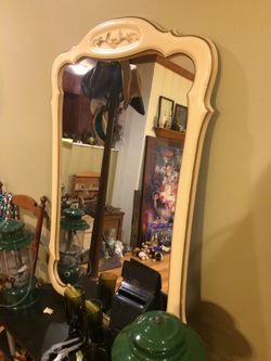 Vintage Victorian mirror