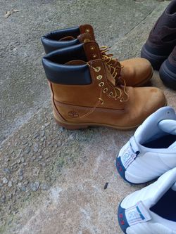 Timberland 6-Inch Wheat Nubuck Boots