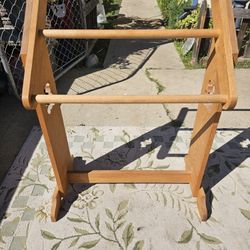 Vintage Quilt Blanket Rack