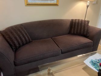 3-Piece Mauve Colored Living Room Set