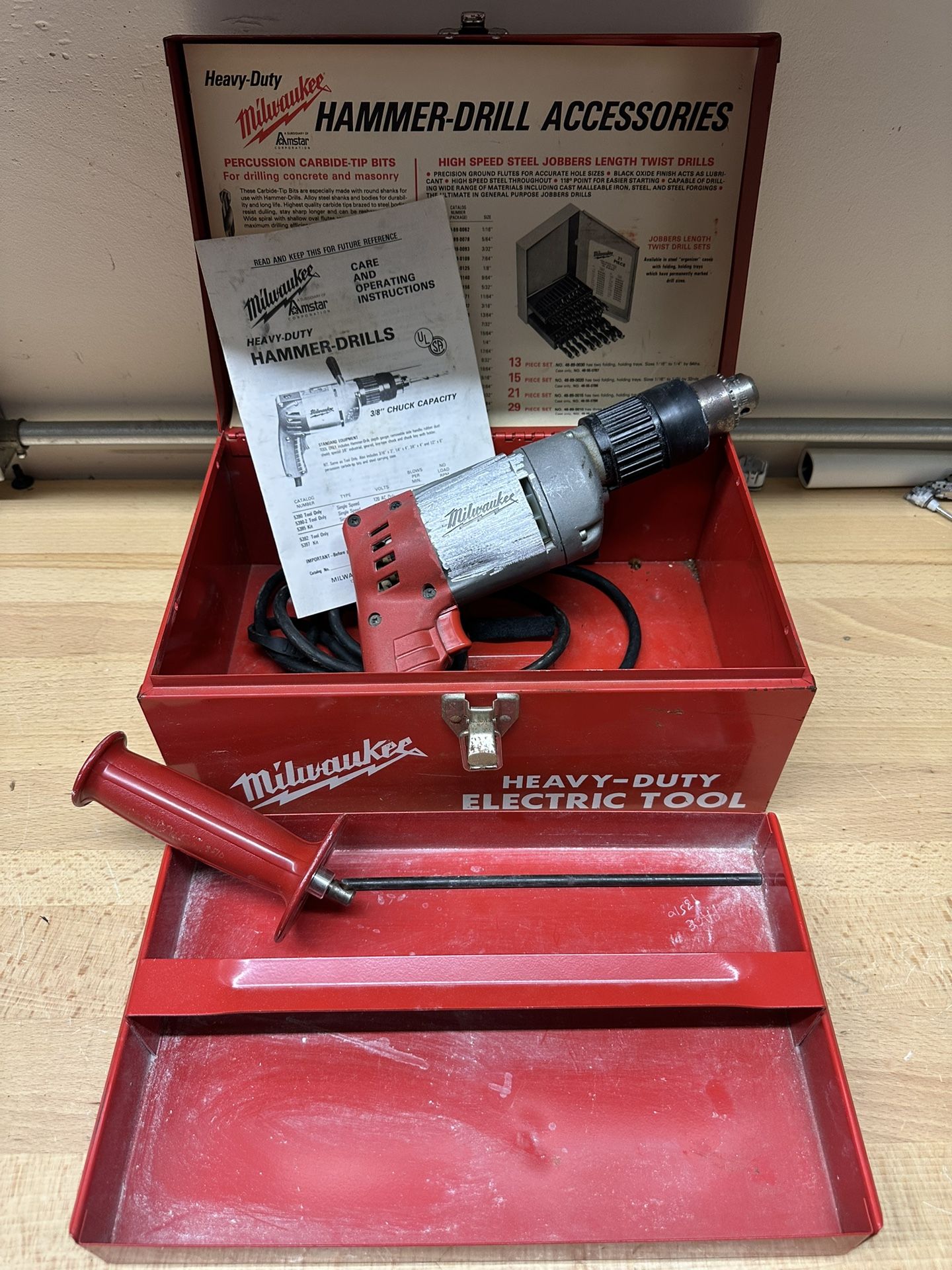 Milwaukee Hammer Drill