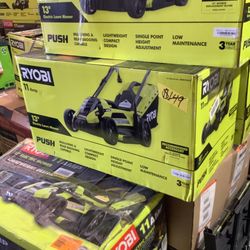 RYOBI 13 in. 11 Amp Corded Electric Walk Behind Push Mower