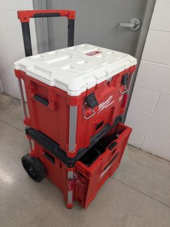 ​🚀 [BRAND NEW] Milwaukee PACKOUT XL Cooler & Rolling Drawer 🛠️