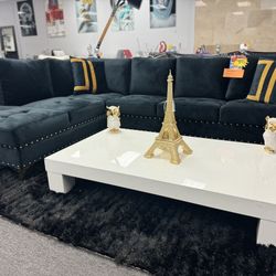 St Patrick Day🍀Stunning Black Sofa Furniture Sectional Available Limited Time Only $799🍀