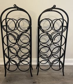 Two 8 Rack Wine Holder