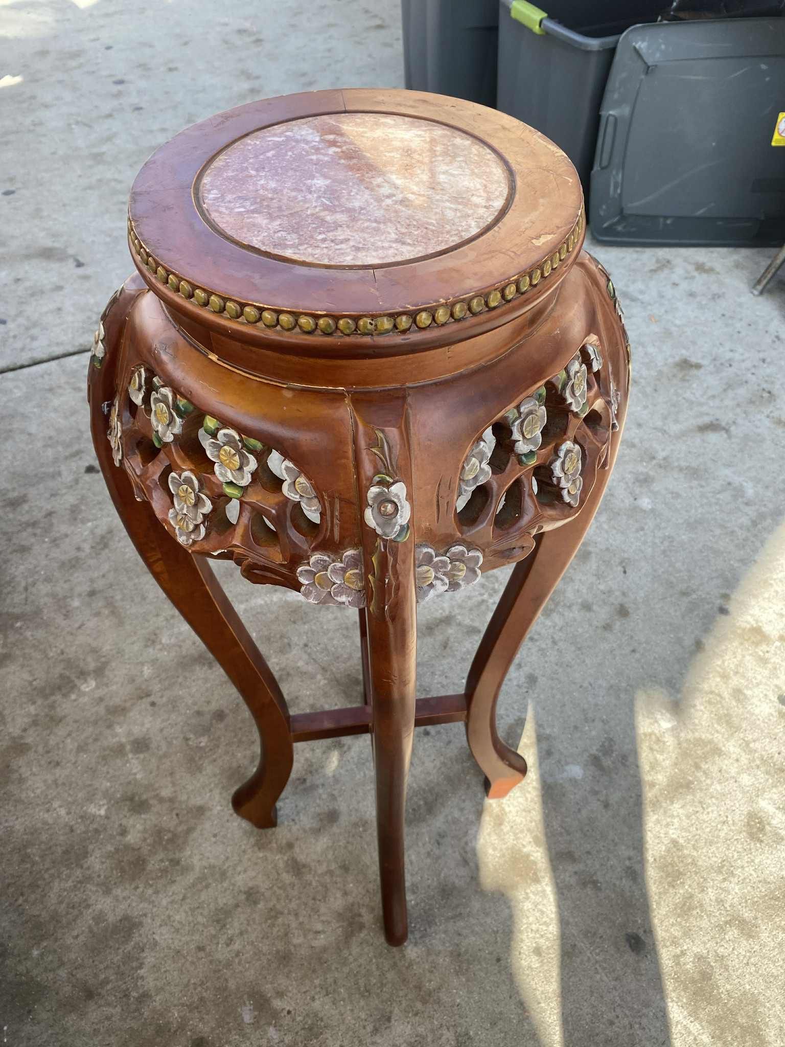Handmade Chinese Plant Stand