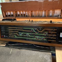 Vintage Model Train Control Panel