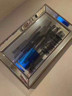 Gold Trim Mirror