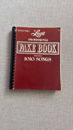 Richard Wolf’s Legit Professional Fake Book Piano
