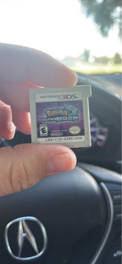 Pokémon Ultra Moon Nintendo 3DS Cartridge