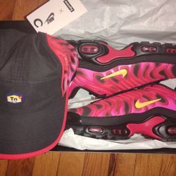 Supreme Airmax tn Plus With Matching 6 Panel 