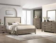 Brand New Elegant Wood Bedroom Furniture Set