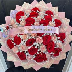 Ramo De Cumpleaños Rose Bouquet