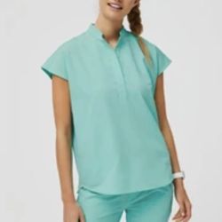 Figs Scrub Set Fresh Aqua 