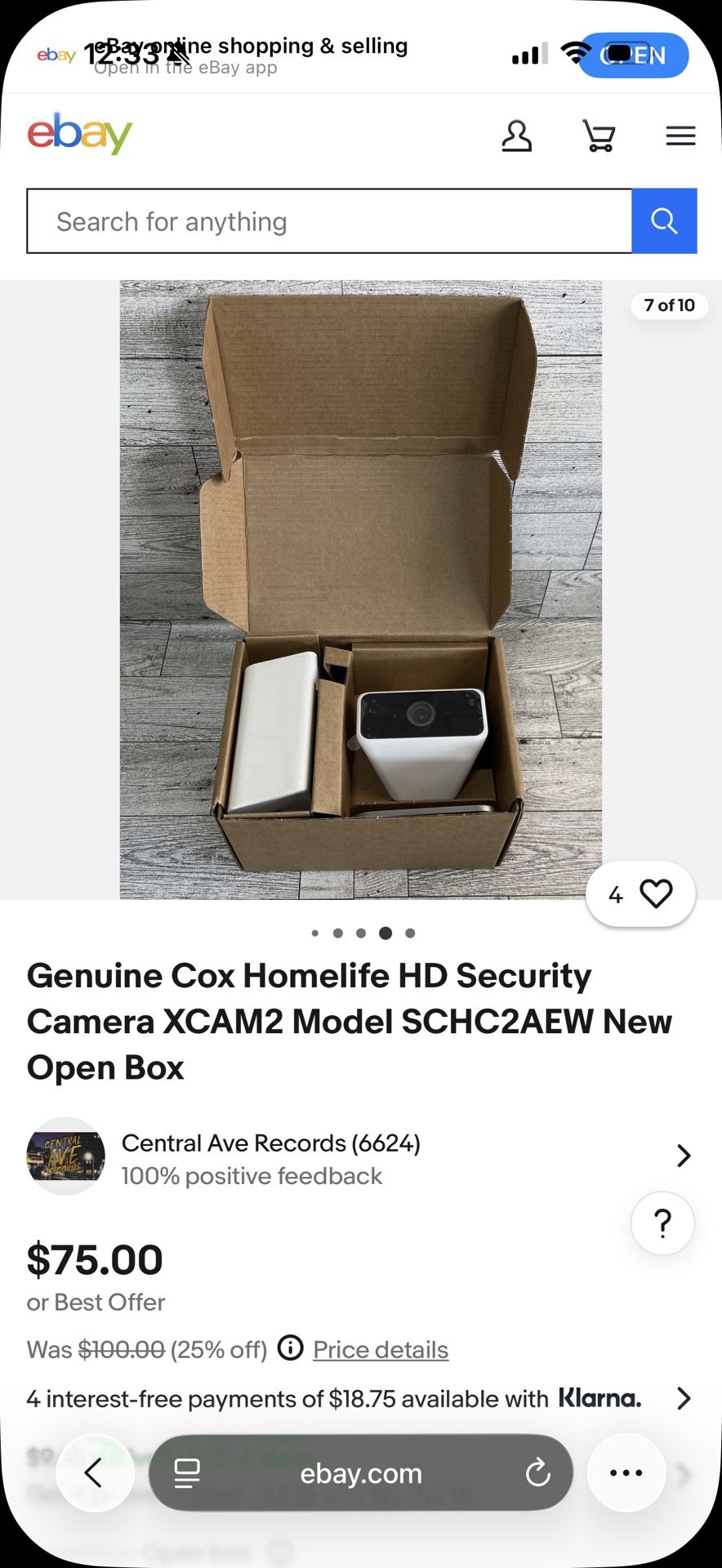 Homelife Camera Cox Xfinity