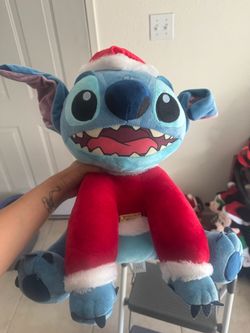 Christmas Stitch Disney pillow / stuffed decor