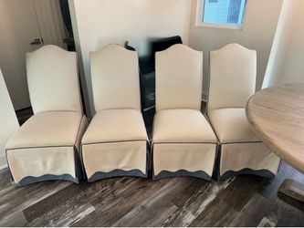 4- Ethan Allen dining room chairs