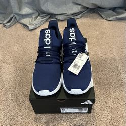 ADIDAS  Men’s Lite Racer Adapt 7.0 Slip-on Shoes Size 12 Colour Dark Blue / Halo Blue / Cloud White