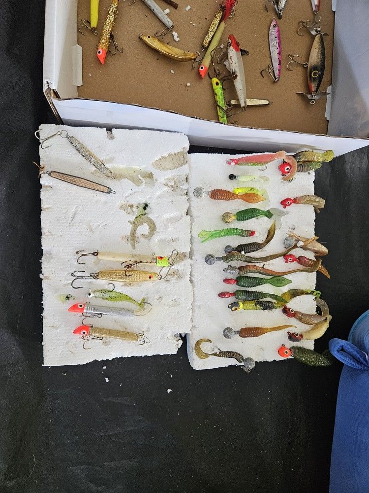 Lot of 50 Fishing Lures