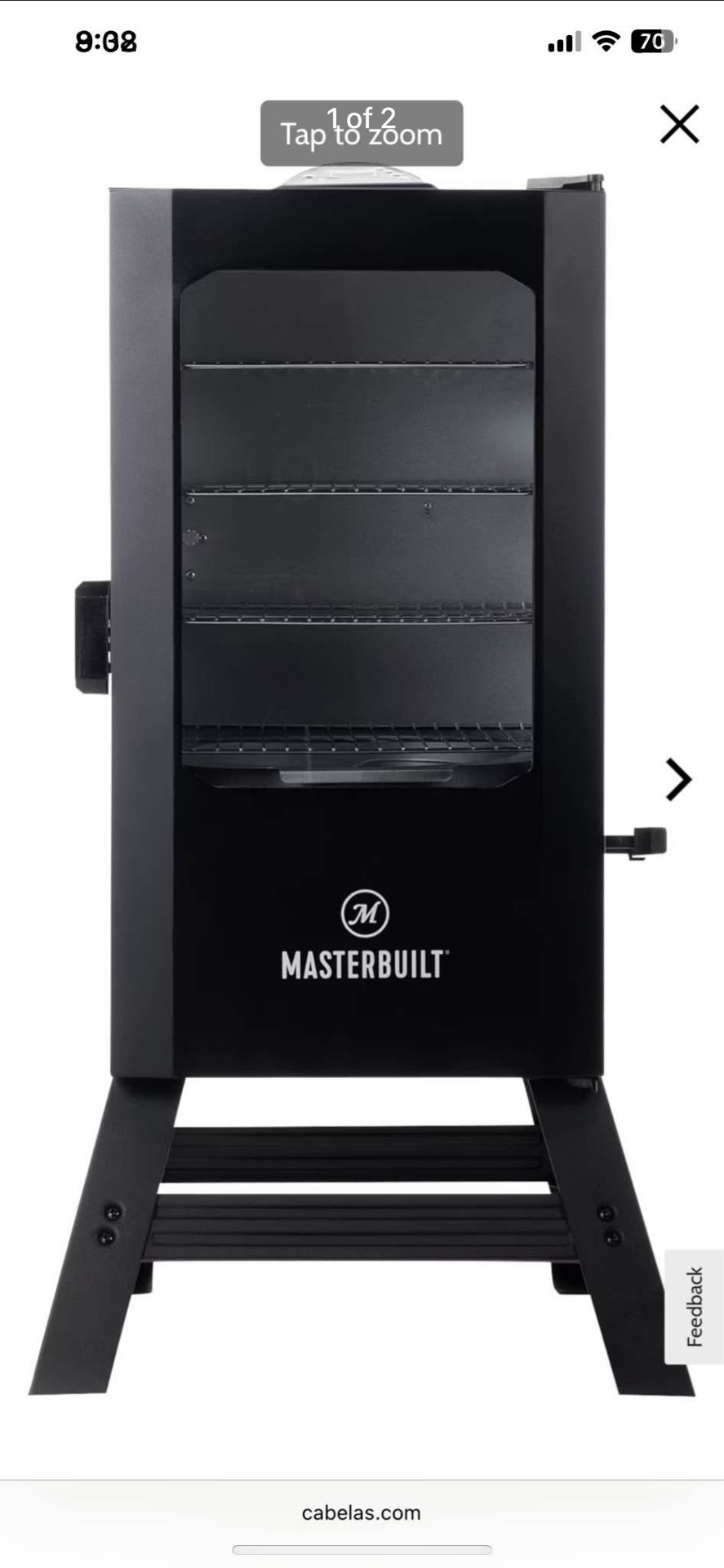 Cabelas Masterbuilt Electric Smoker