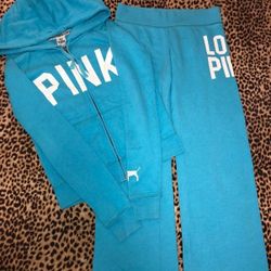 VS PINK SWEATSUIT - GOOD CONDITION