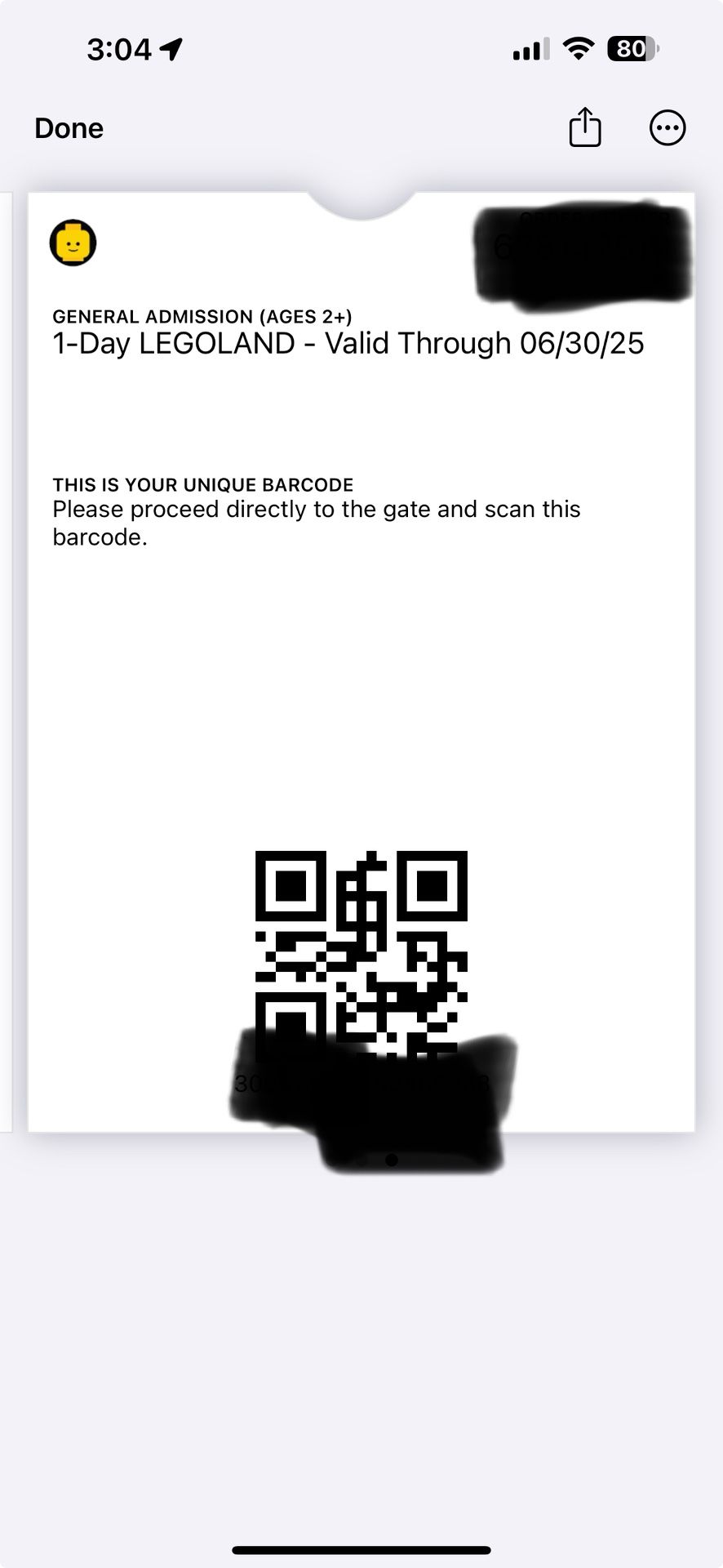 Legoland Tickets