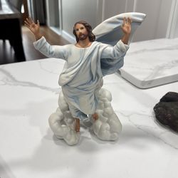 Franklin Mint porcelain figurine titled "The Transfiguration,"