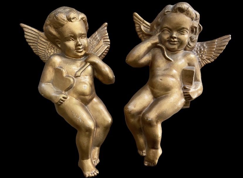 Vintage cherubim angels