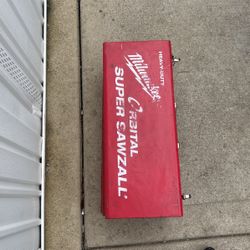 Milwaukee Orbital Super Saw all