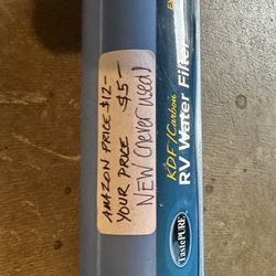RV water filter