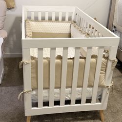 Crib And Mattress 