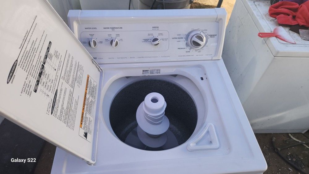 Kenmore Washer And Gas Dryer Super Capacity And Heavy Duty Works Exelent 