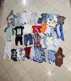 Baby Boys Clothes 3-6 Months/6 Months Lot of 41 Pieces Nike Jordan Disney