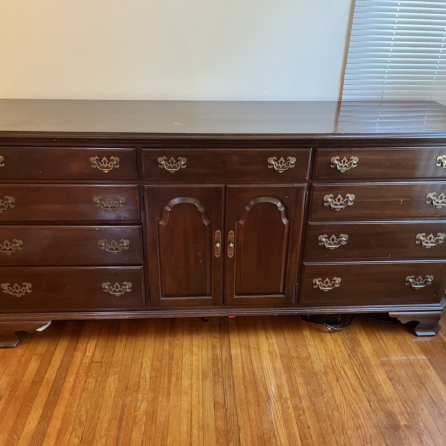 Dresser And Display Case Desk