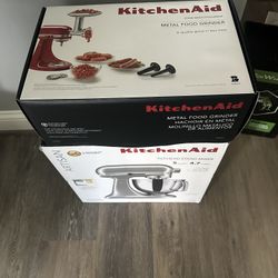 KitchenAid Mixer & Meat Grinder Attachment 
