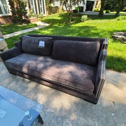 Charcoal Grey Sofa for Sale