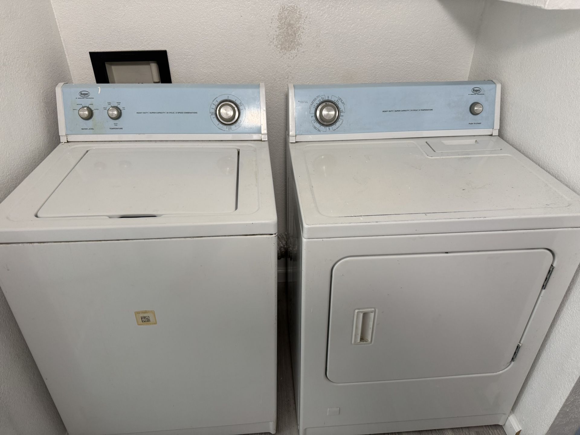 Kenmore Washer and Dryer Set